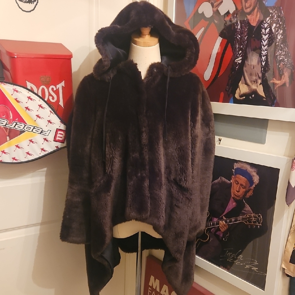 Morgane Le Fay Dark Brown Teddy Jacket